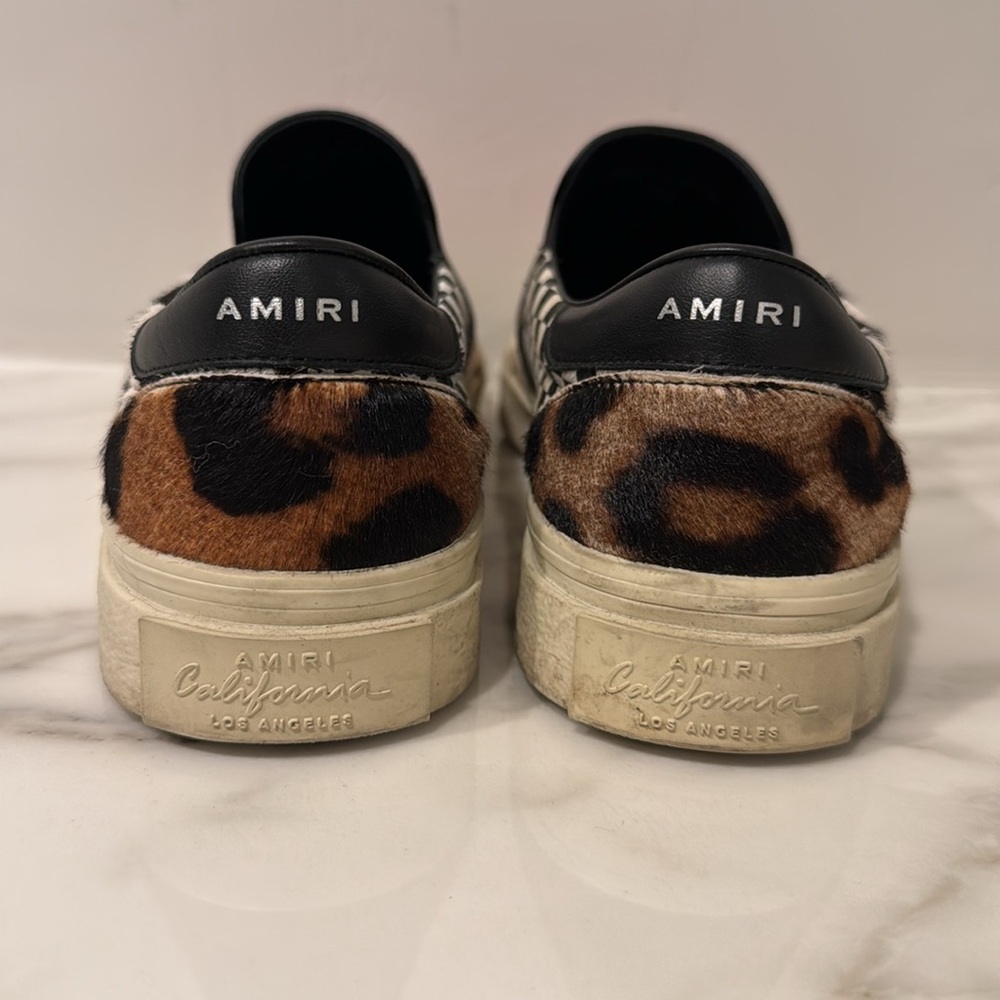 Amiri Multi Pattern Slip-Ons - 38 - image 4